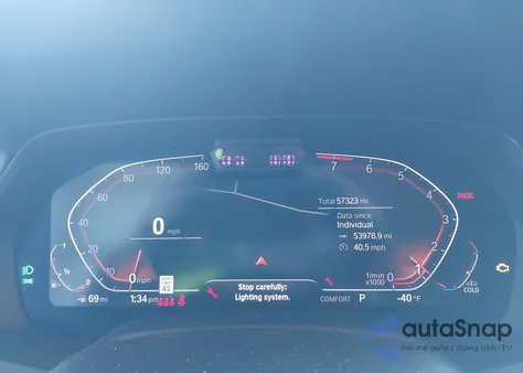 2020 BMW X5 xDrive40I z USA, uszkodzony, nr VIN 5UXCR6C05L9B83348